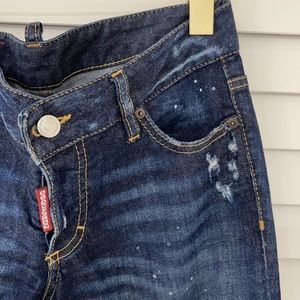 💰SOLD💰DSQUARED2 Jennifer Cropped Denim Jeans 38